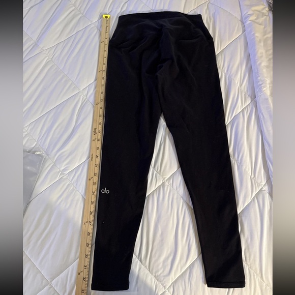 Alo High Waist Airbrush Leggings Black Size S - Picture 5 of 8